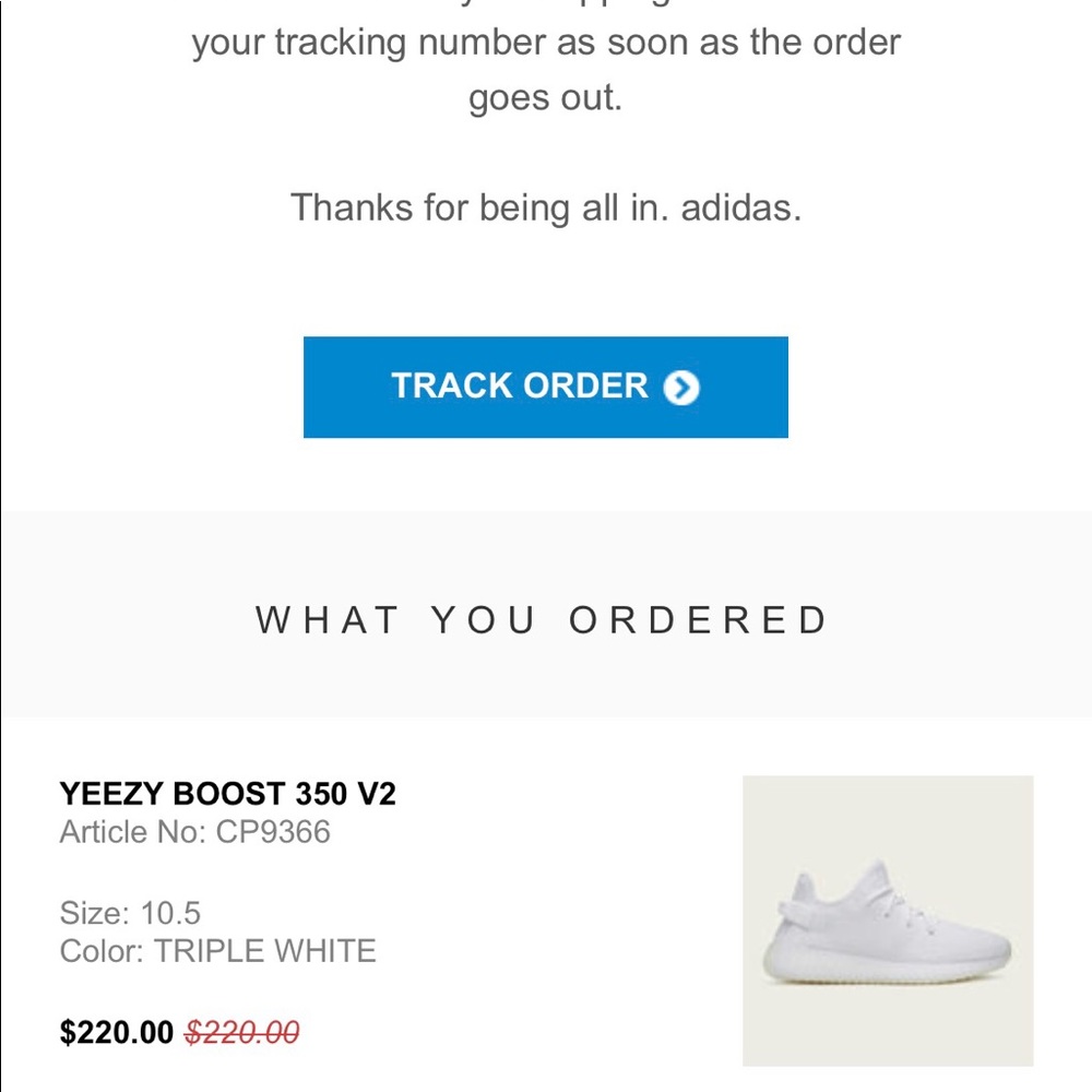 Yeezy triple white